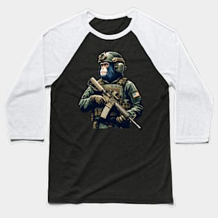 Tactical Monkey Baseball T-Shirt